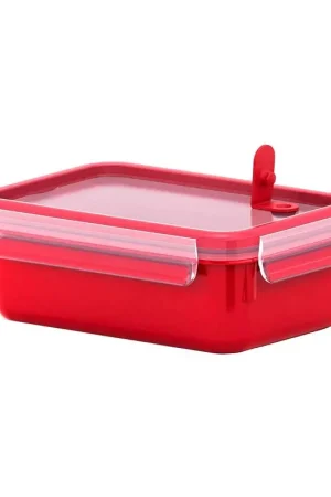 Ultima Occasione Emsa Contenitore Per Alimenti Clip & Micro Rosso 1lt