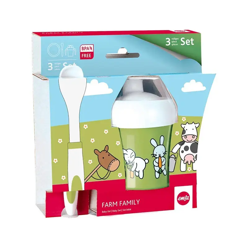 Reso Gratuito Emsa Baby Set 3 pezzi Rotondo