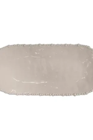Direttamente Dal Produttore Baci Milano Vassoio Ovale Joke Tortora 53x24 cm