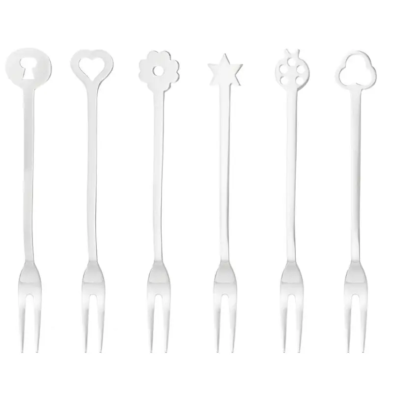 Esclusivo Sambonet Forchettine Party Living Set da 6 pezzi