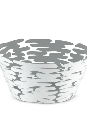 Acquista Ora Alessi Cestino Barket Bianco 18 cm