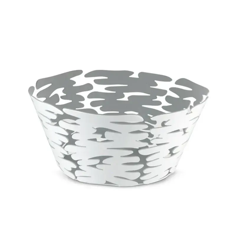 Acquista Ora Alessi Cestino Barket Bianco 18 cm