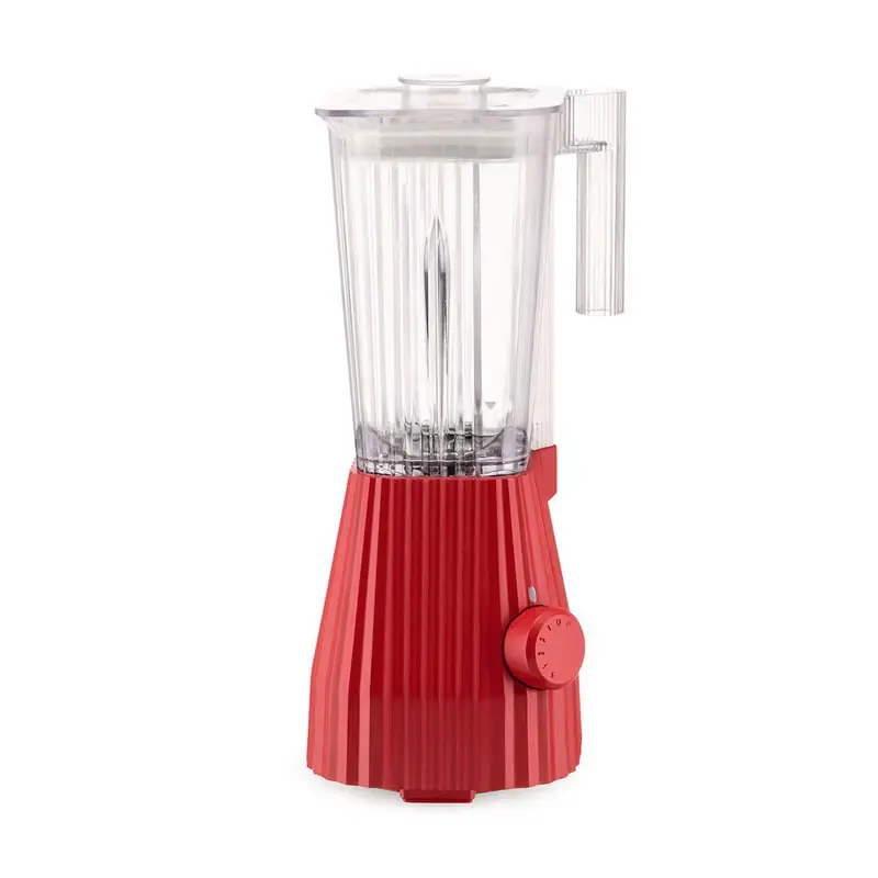 Alessi Frullatore Elettrico Plissé Rosso Vendita Finale