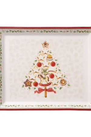 Villeroy & Boch Winter Bakery Delight Piatto Pasticceria Rettangolare Professionale