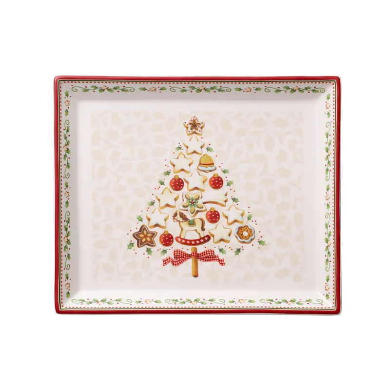 Villeroy & Boch Winter Bakery Delight Piatto Pasticceria Rettangolare Professionale