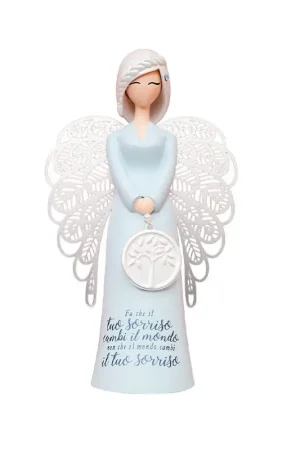 Enesco Il Tuo Sorriso Cambi il Mondo H15,5 cm Vendita Finale