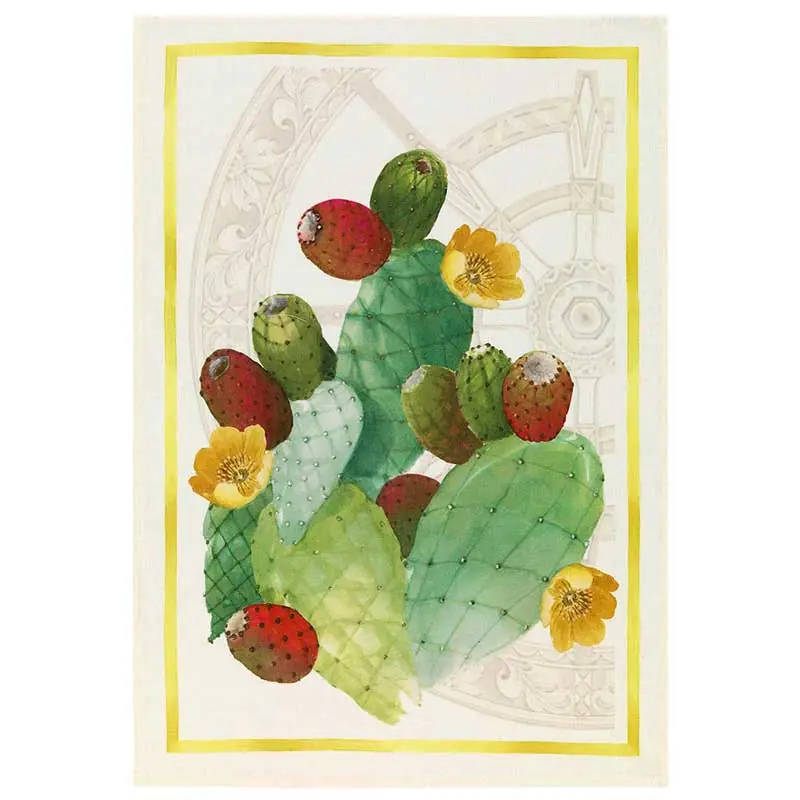 Super Prezzo Tessitura Toscana Strofinaccio Mediterraneo Fico 50x70 cm