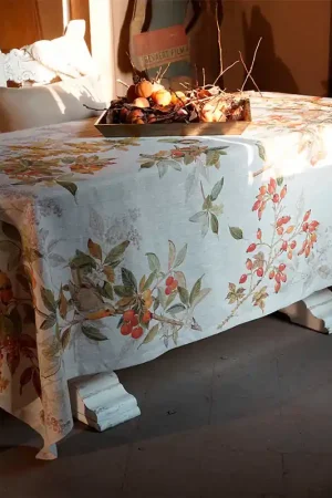 Prezzo Conveniente Tessitura Toscana Runner Arbousier In Lino 45x170 cm