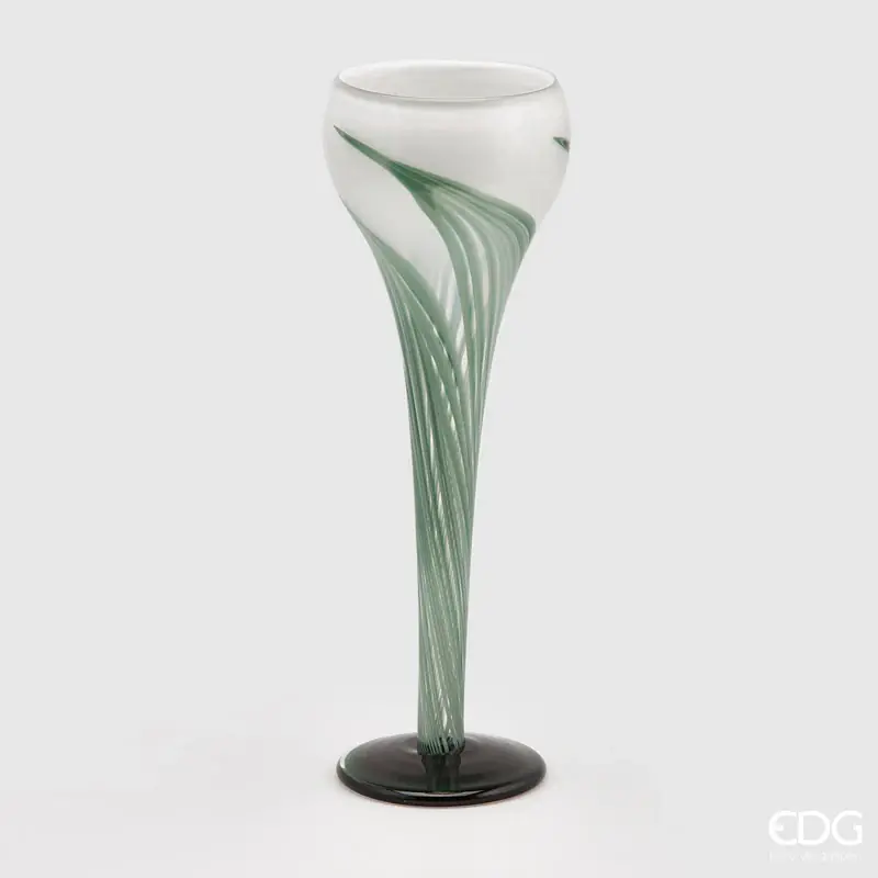 Promozione EDG Enzo De Gasperi Vaso Tulipano Calice H45 cm