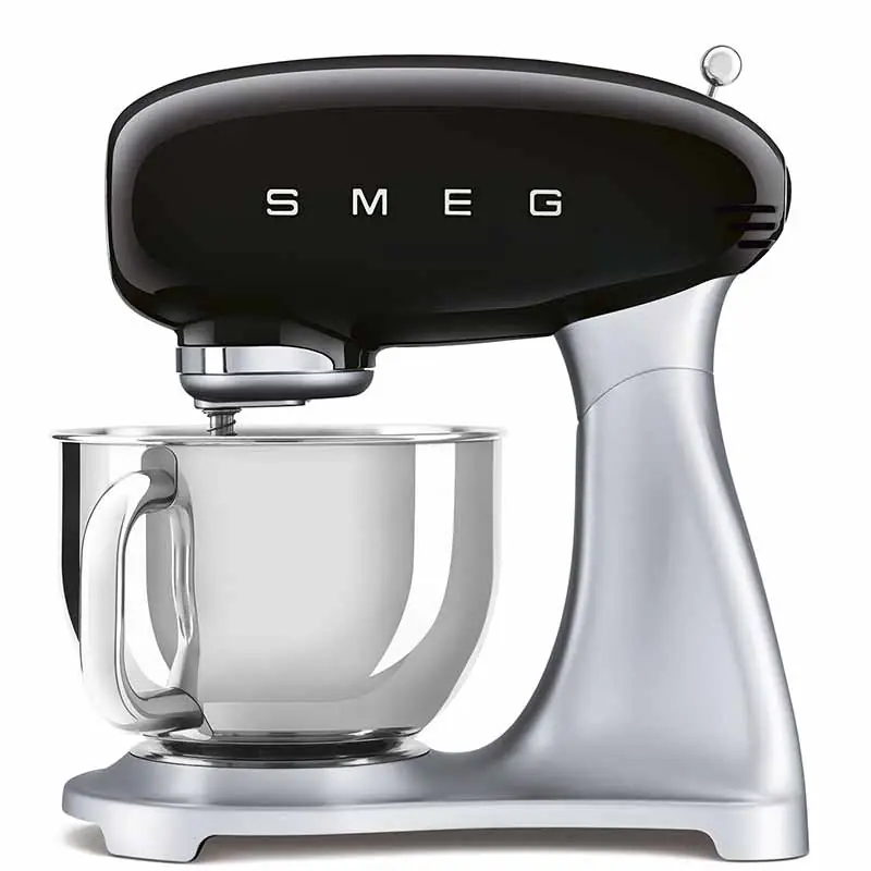 Prezzo Scontato Smeg Impastatrice planetaria Nera Anni 50 SMF02BLEU