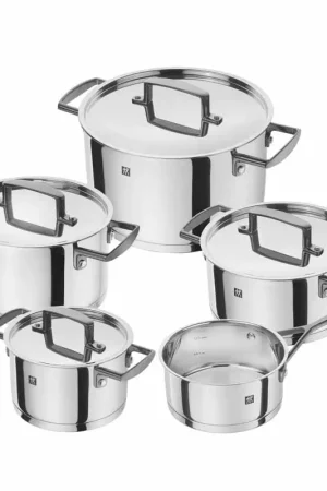 Occasione Zwilling Batteria di Pentole 9 pz Bellasera Acciaio Inox