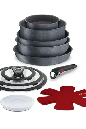 Lagostina Batteria di Pentole Ingenio Mineralis Green Set 13 pezzi Soddisfatti O Rimborsati