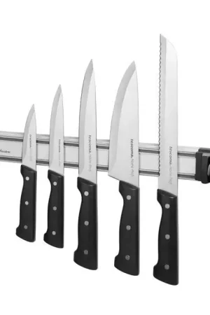 Offerta Limitata Tescoma Barra Magnetica per Coltelli Con Affilatore 41 cm