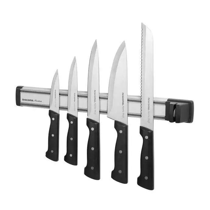 Offerta Limitata Tescoma Barra Magnetica per Coltelli Con Affilatore 41 cm