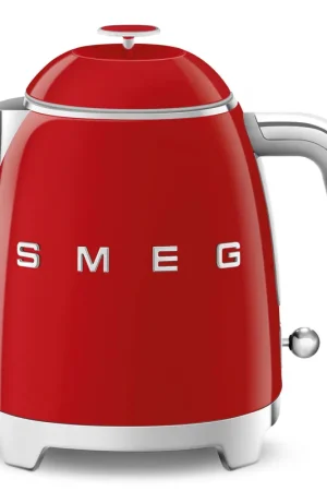 Ultimissimo Modello Smeg Mini Bollitore Rosso 0.8 Lt Anni 50 KLF05RDEU
