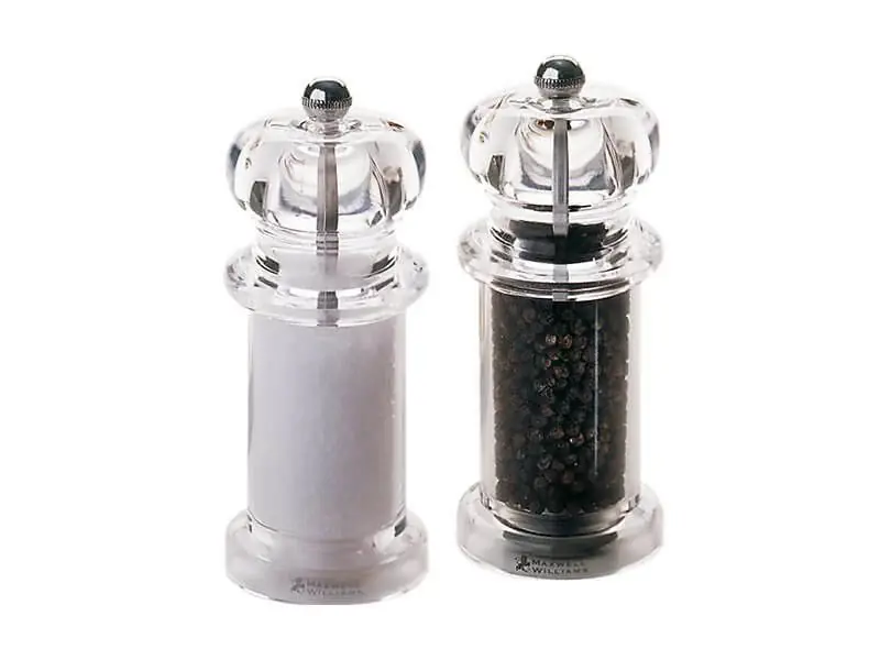Nuova Collezione Maxwell & Williams Set 2 Pz Macina Sale e Pepe H14 cm