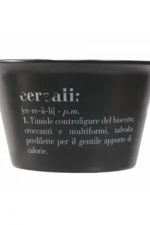 Villa d‘este Tazza Bowl Victionary Yogurt & Cereali Con Scritta Di Tendenza