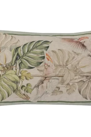 Ordina Subito Tessitura Toscana Telerie Cuscino e Federa Parrot Lino 40x60 cm
