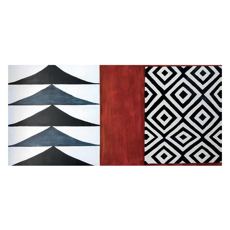 A Buon Prezzo Agave Quadro Kilim Dipinto a Mano 150x70 cm