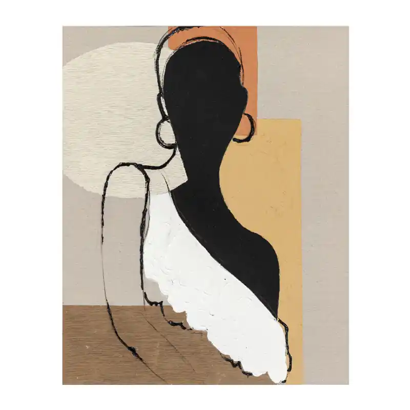 Agave Quadro Elegant Shape 1 Dipinto a Mano 80x100 cm Miglior Prezzo