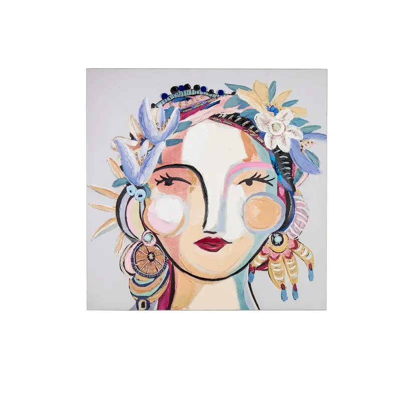 Esclusivo L‘Oca Nera Quadro 80x80 cm