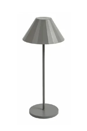 Ordina Subito Lamart Lampada Da Tavolo Led Lucignola Grigio 15x35 cm