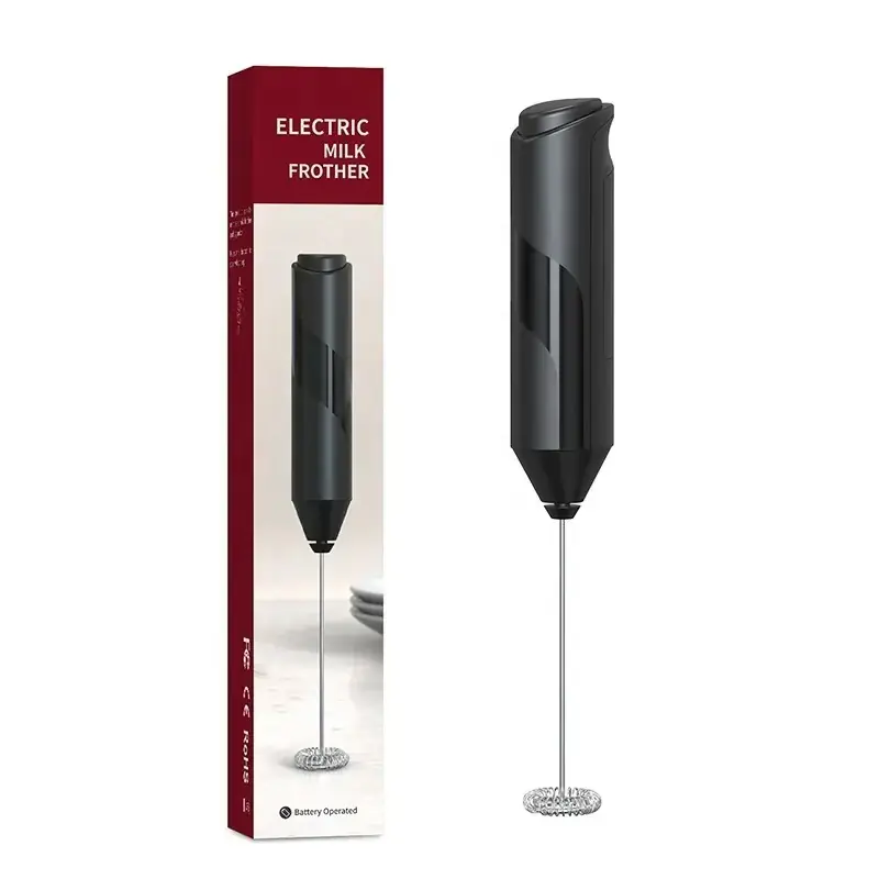 Ultimissimo Modello Montalatte Elettrico Schiumatore Latte Cappuccino Frullino Uova Acciaio Inox