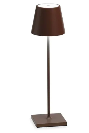 Prezzo Basso Zafferano Poldina pro Lampada da Tavolo Corten 38 cm
