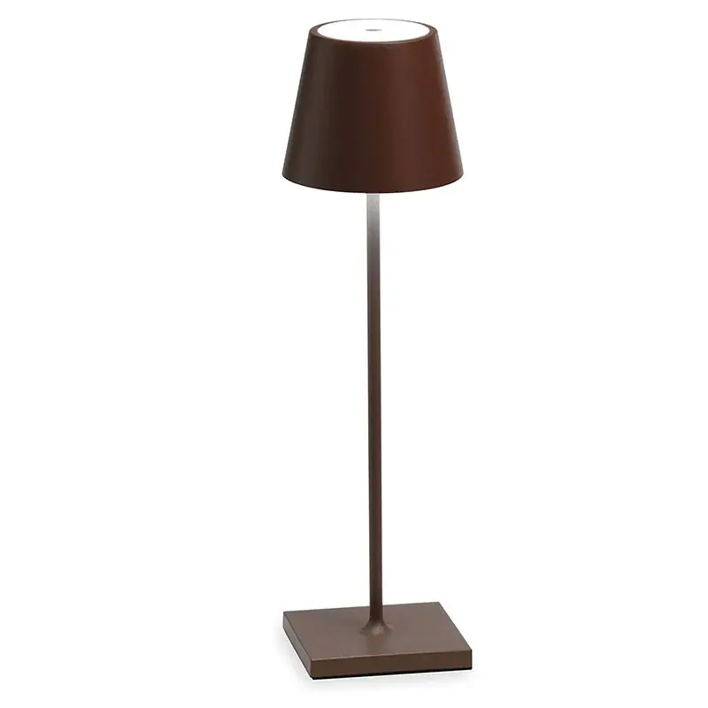 Prezzo Basso Zafferano Poldina pro Lampada da Tavolo Corten 38 cm