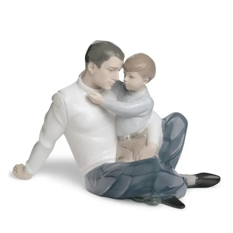 Promozione Nao Statua in Porcellana Amare & Proteggere