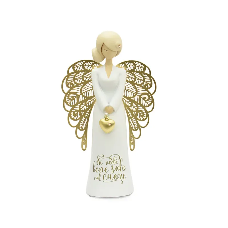 Must-Have Enesco Statuetta Si Vede Bene Solo Col Cuore H15,5 cm