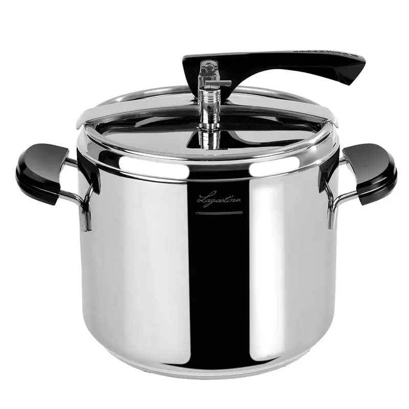 Lagostina Pentola a Pressione La Classica Lagofusion con cestello ed ecodose 7 Lt Professionale