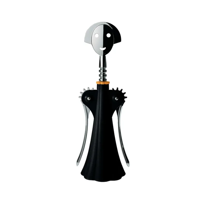 Consegna Rapida Alessi Cavatappi Anna G. Nero Acciaio Inox 24.5 cm