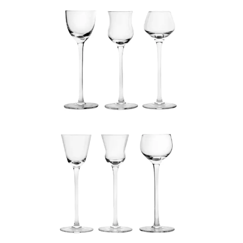 Reso Gratuito Fade Set 6 calici liquore assortiti Martha 60 ml