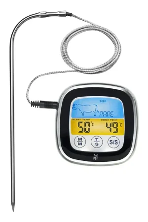 WMF Termometro Digitale Touch per Barbecue 5 Livelli di Cottura Occasione Imperdibile