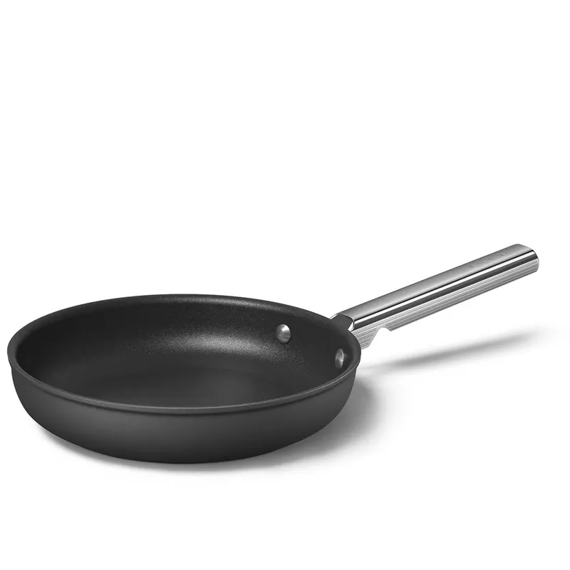 Vendita Finale Smeg Cookware Padella 30 cm 50‘s Style CKFF3001BLM Nero