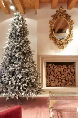 Compra Oggi Stesso EDG Enzo de Gasperi Albero di Natale Pino Merano innevato 240 cm con 950 luci led
