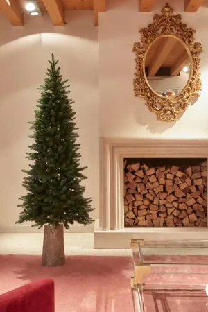 Bestseller EDG Enzo de Gasperi Albero di Natale Pino Slim 180 cm D 71 cm Natural senza led