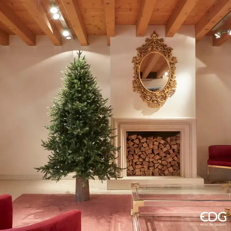 EDG Enzo de Gasperi Albero di Natale Pino Luxury 210 cm Natural senza led Prezzo Conveniente