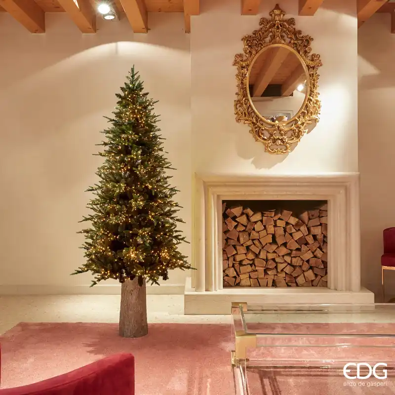 Affare EDG Enzo de Gasperi Albero di Natale Pino Luxury New 180 cm con 2000 mini led D100