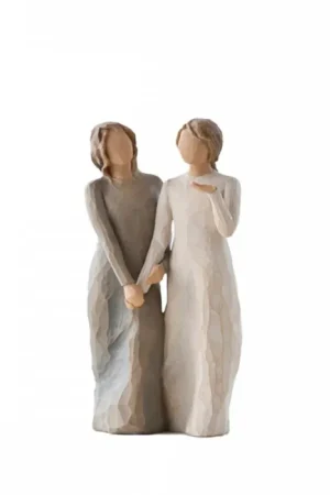 A Buon Prezzo Enesco Statuetta Mia Sorella, Mia Amica in Resina