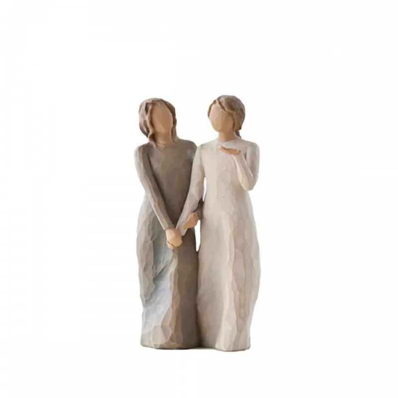 A Buon Prezzo Enesco Statuetta Mia Sorella, Mia Amica in Resina