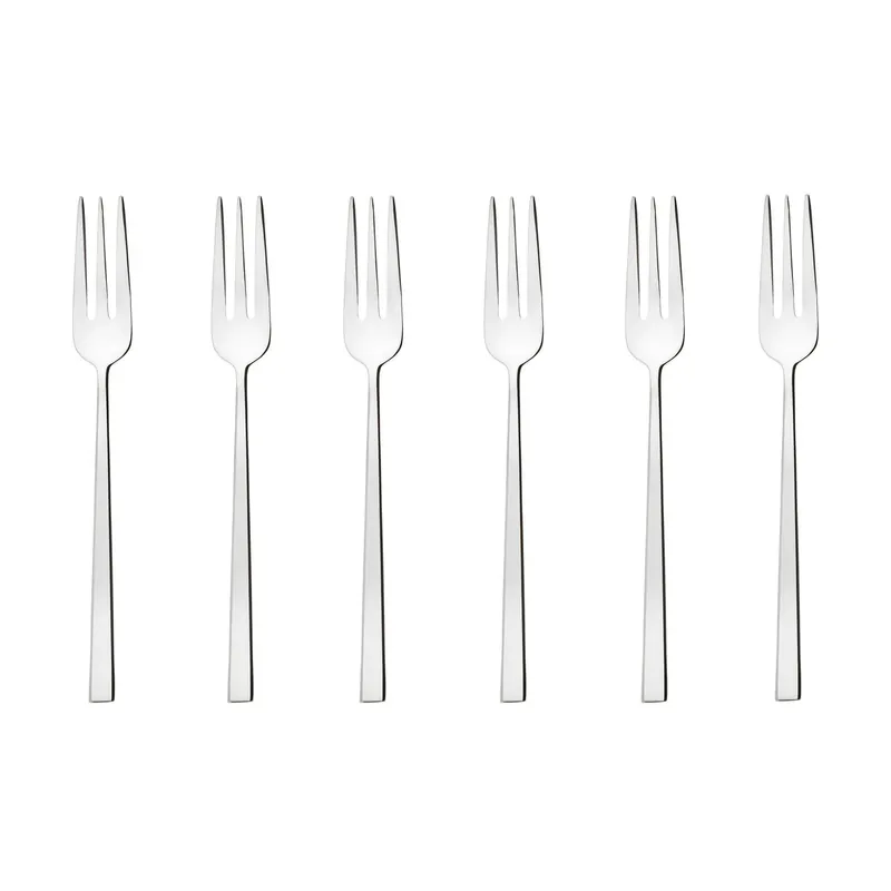 Sambonet Forchettine per dolce Set Regalo 6pezzi Rock Promozione
