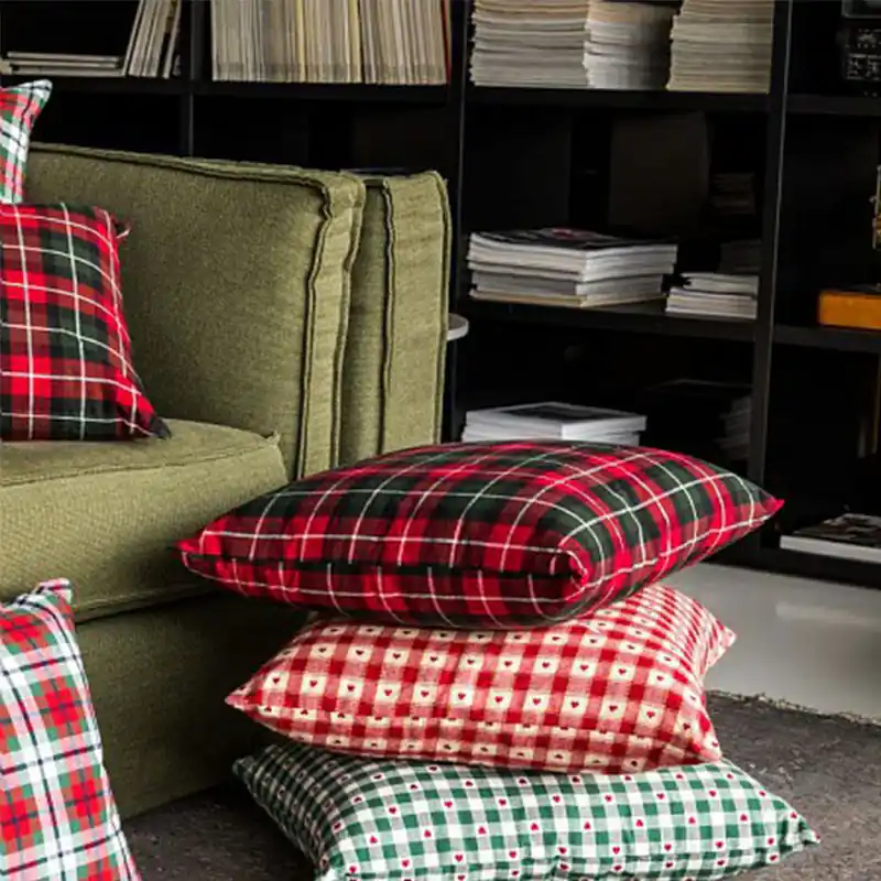 Miglior Prezzo Tognana Cuscino Natalizio Quadrato 45x45 cm Jaspen Tartan