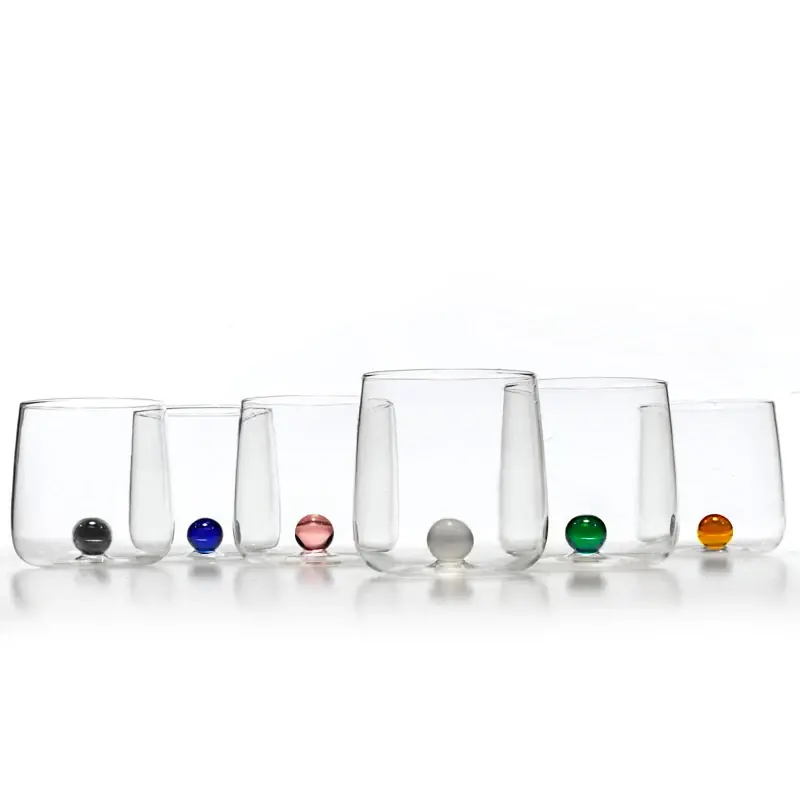 Promozione Zafferano Set 6 Bicchieri Tumbler Bilia Colori Assortiti 44 cl