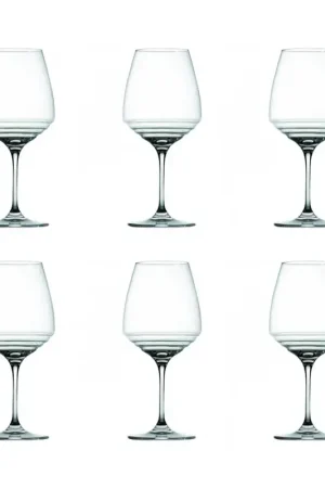 Zafferano Set 6 Calici Amarone Pinot Nero Grigio Esperienze Trasparente 60 cl Promozione Esclusiva