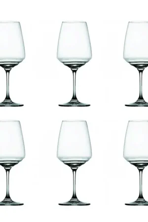 Zafferano Set 6 Calici Sauvignon Blanc Riesling Esperienze Trasparente 45 cl Più Venduto