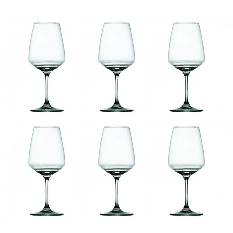 Zafferano Set 6 Calici Sauvignon Blanc Riesling Esperienze Trasparente 45 cl Più Venduto