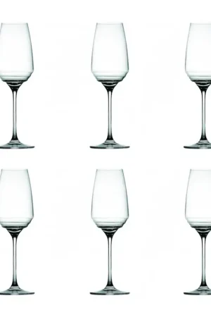 Novità Zafferano Set 6 Flute Esperienze Trasparente 38 cl