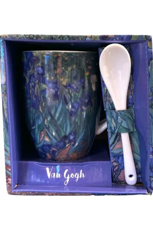 Enesco Tazza Mug con Cucchiaio Iris H10,5 cm Bestseller